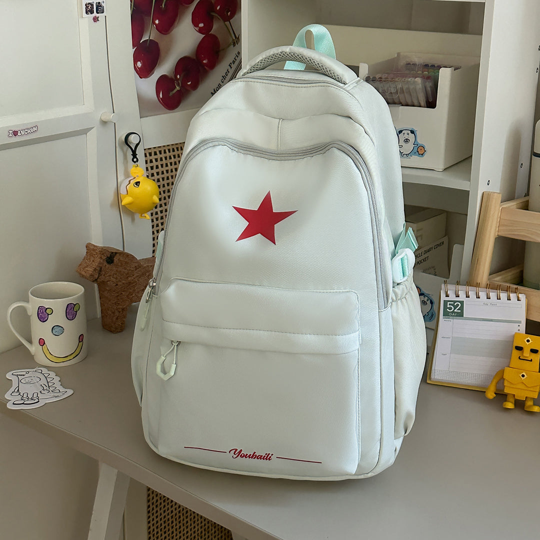 Casual Backpack with Stylish Star Design Kalsten