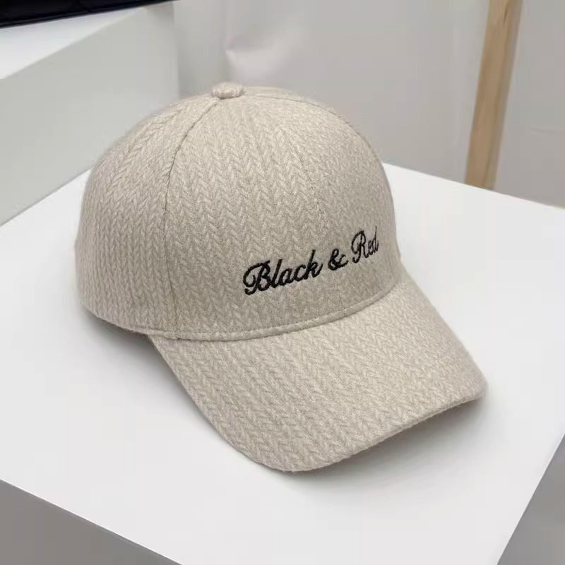 Women's Embroidered Casual Knit Baseball Cap Kalsten