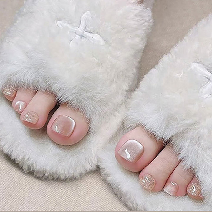 Plush Fuzzy Slide Slippers