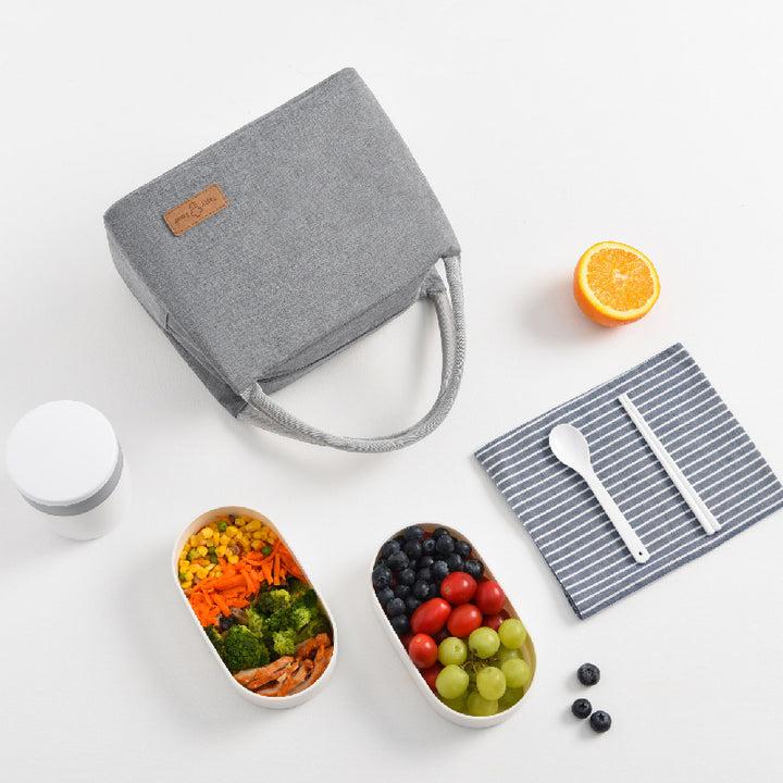 Insulated Lunch Tote with Side Pocket Kalsten