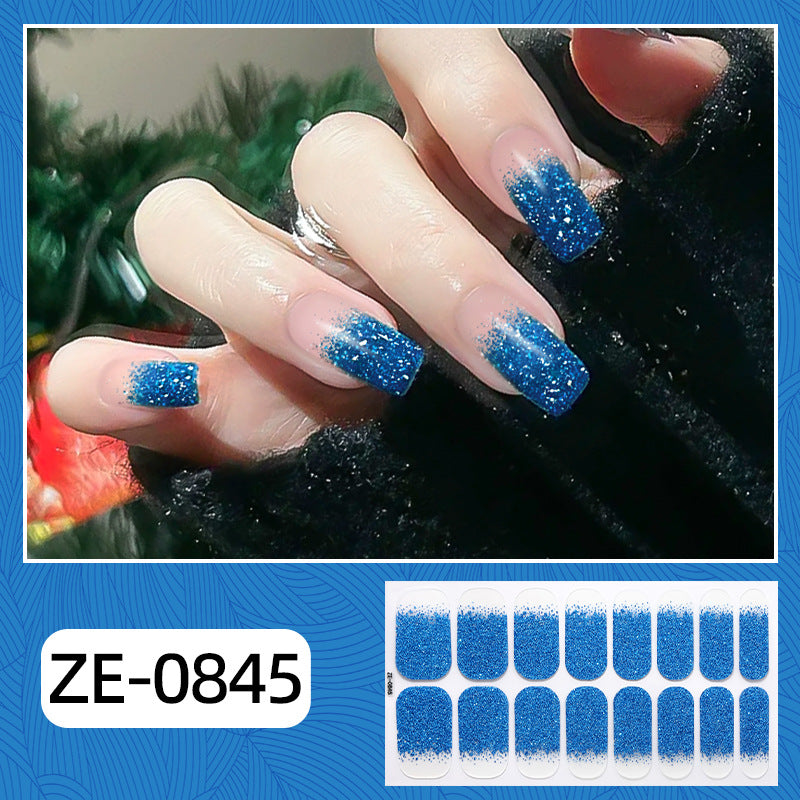 Glitter Ombre Nail Wraps