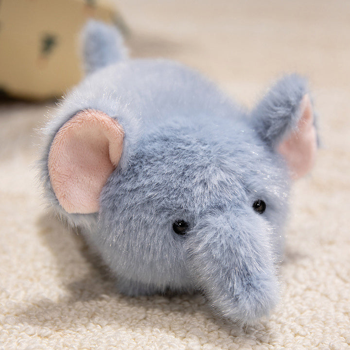 Mini Floppy-Ear Plush Bunny Decorative Figurine Kalsten