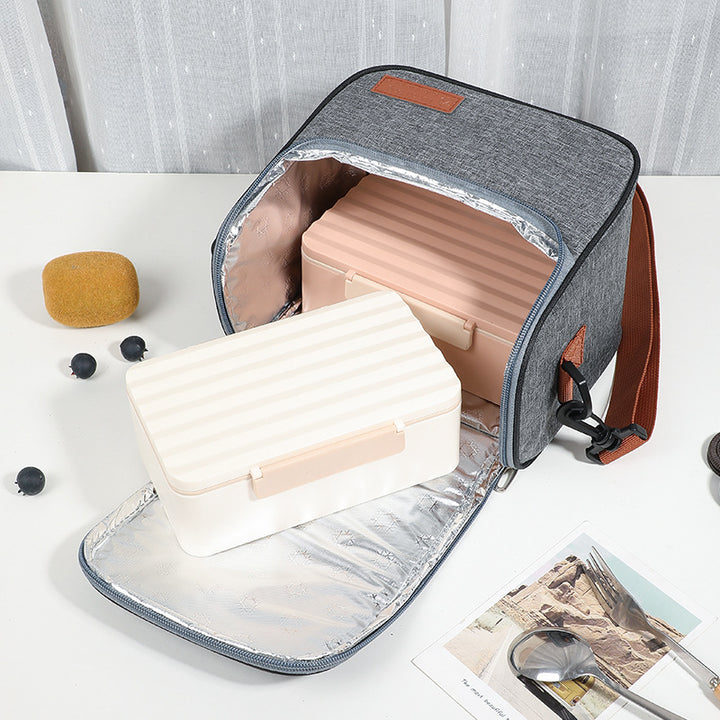 Insulated Lunch Carrier with Adjustable Strap Kalsten