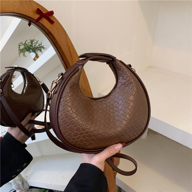 Textured Woven Crossbody Bag Kalsten