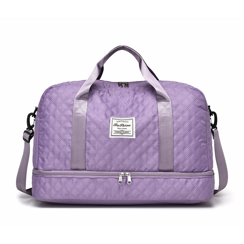 Quilted Travel Duffel Bag Kalsten