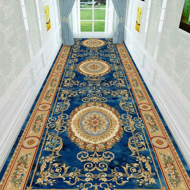Vintage Floral Design Runner Mat Kalsten