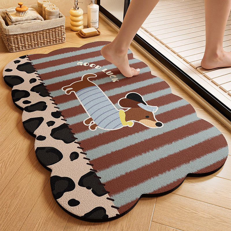 Soft Bath Mat for Bathroom Floors