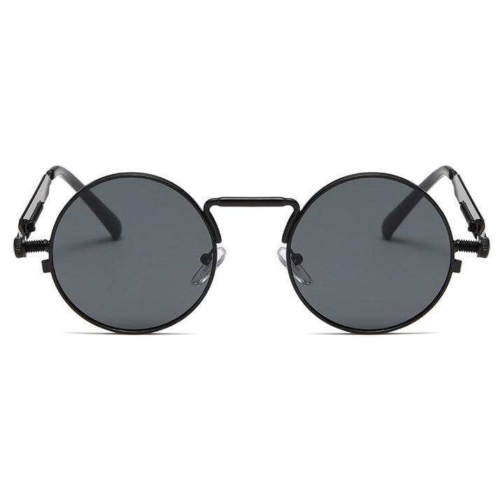 Women's fashionable round sunglasses with precise metal frame Kalsten