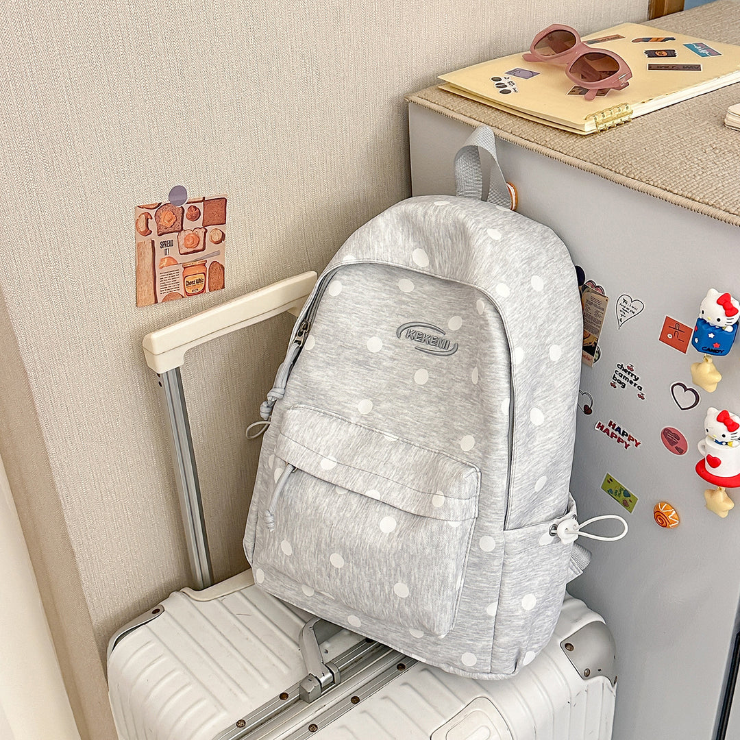 Cute Decorative Polka Dot Backpack Kalsten