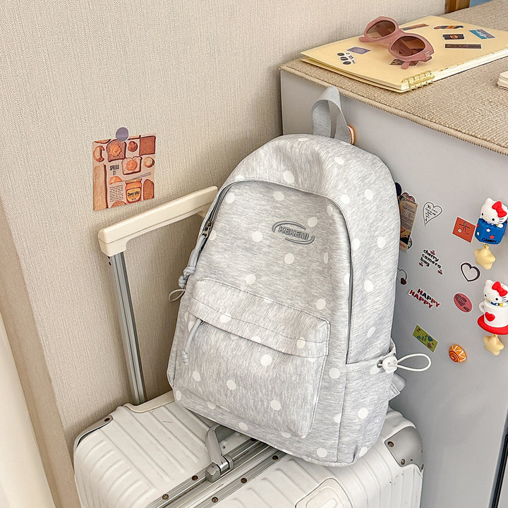 Cute Decorative Polka Dot Backpack Kalsten