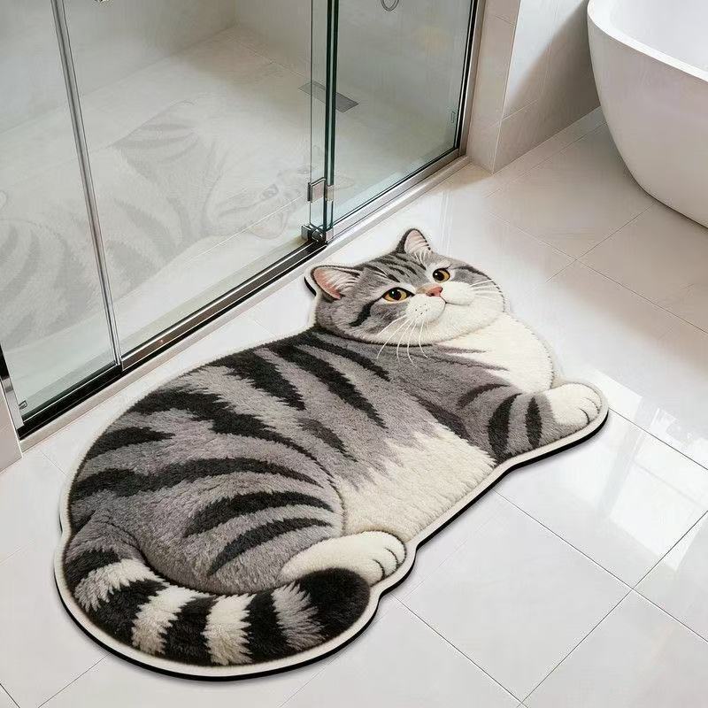 Corgi Shaped Bath Mat