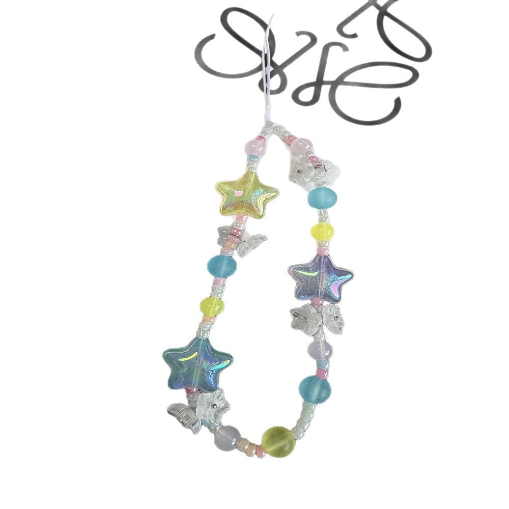 Decorative Star Beaded Eyewear Lanyard Kalsten