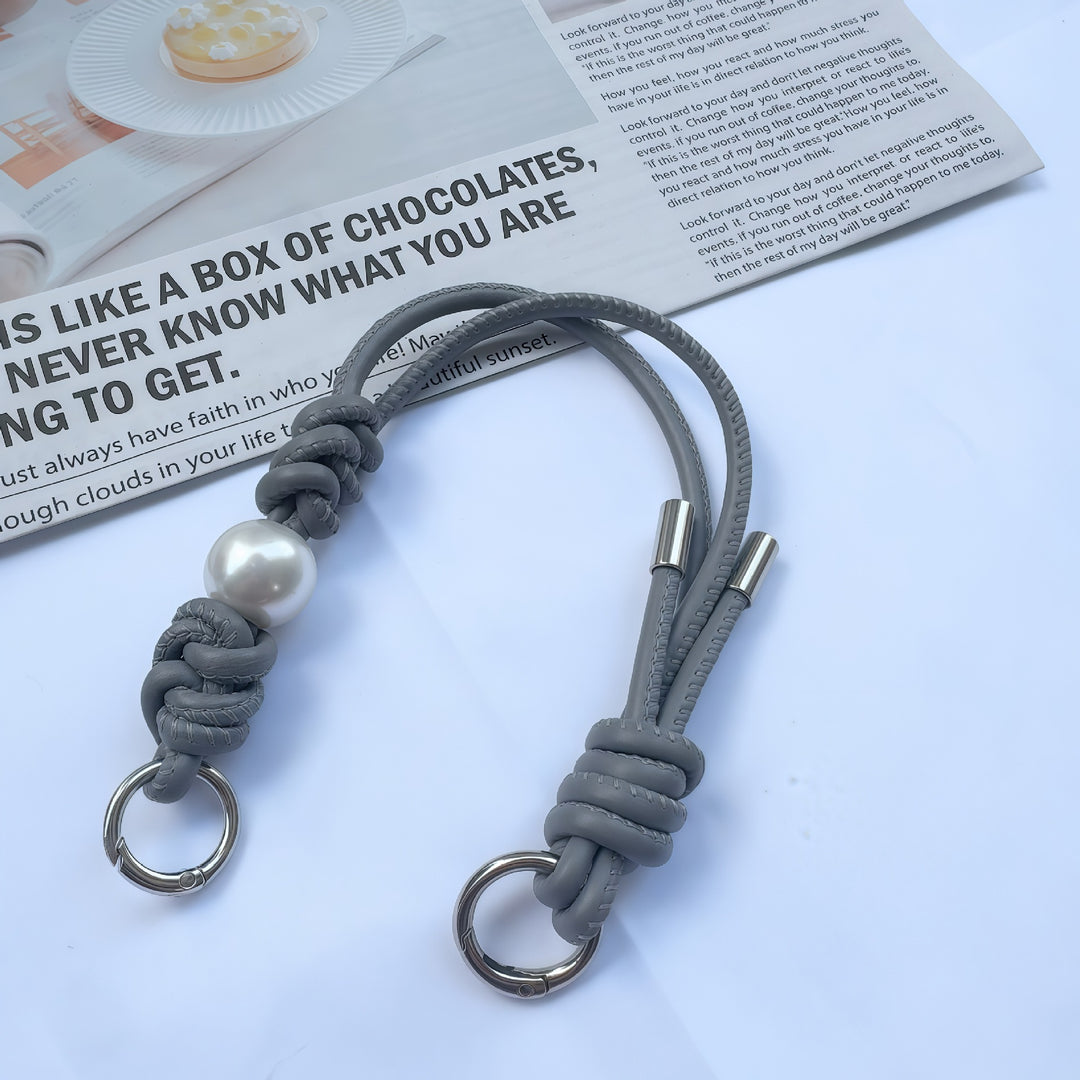 Elegant Braided Keyring Strap Kalsten