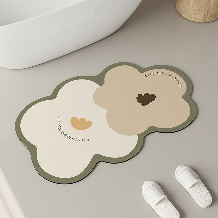 Decorative Shower Mat Kalsten