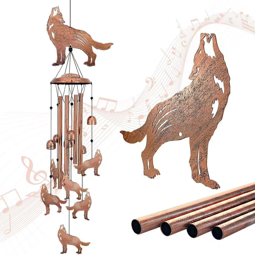 Decorative Wind Chime with Dachshund Design Kalsten