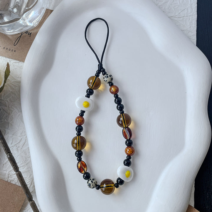 Unique Beaded Phone Charm Holder Kalsten