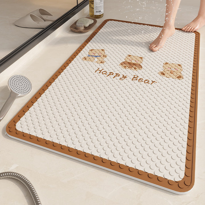 Decorative Shower Mat Kalsten