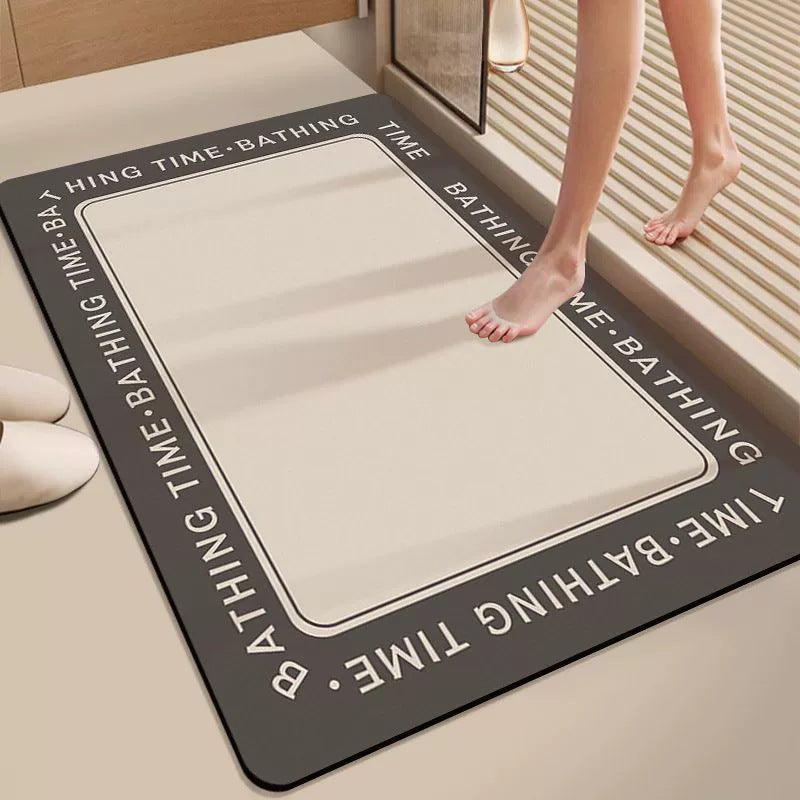 Stylish Bathing Time Memory Foam Mat