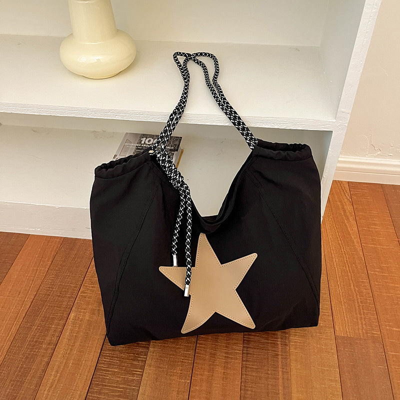 Casual Drawstring Bucket Bag