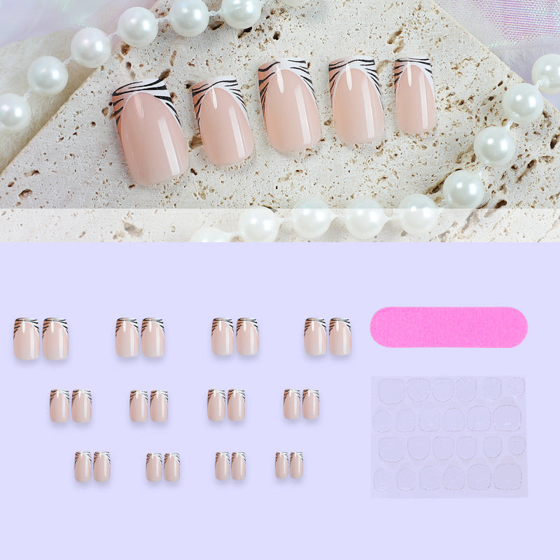 Abstract Pattern Press-On Nails kalsten