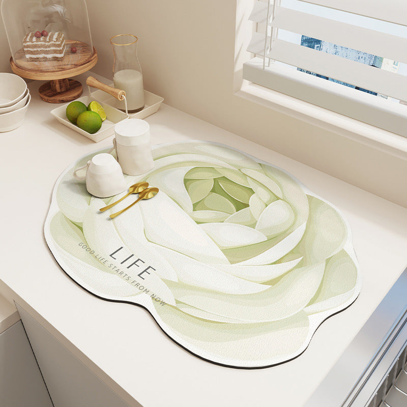 Floral-Patterned Kitchen Placemats