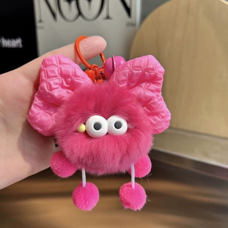 Cute Plush Butterfly Keychain Kalsten