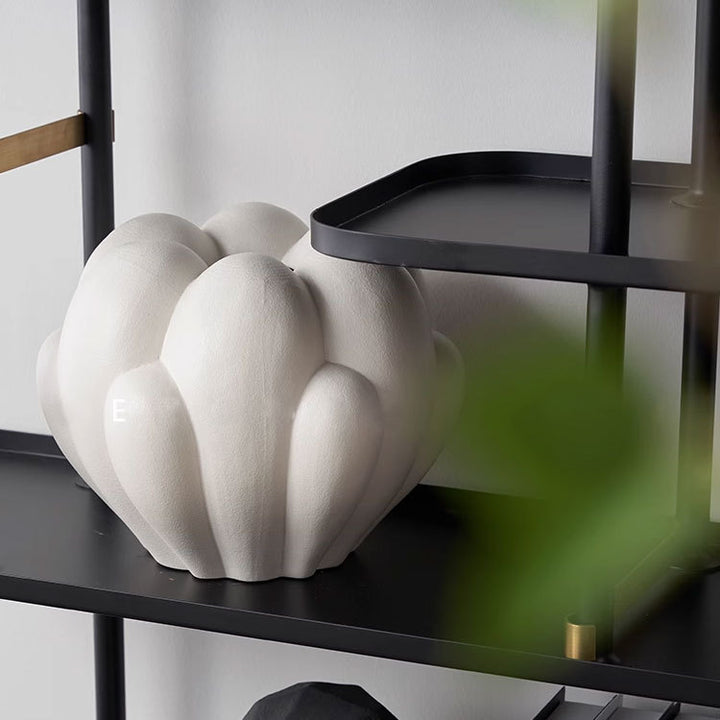 Decorative Floral Ceramic Sculpture