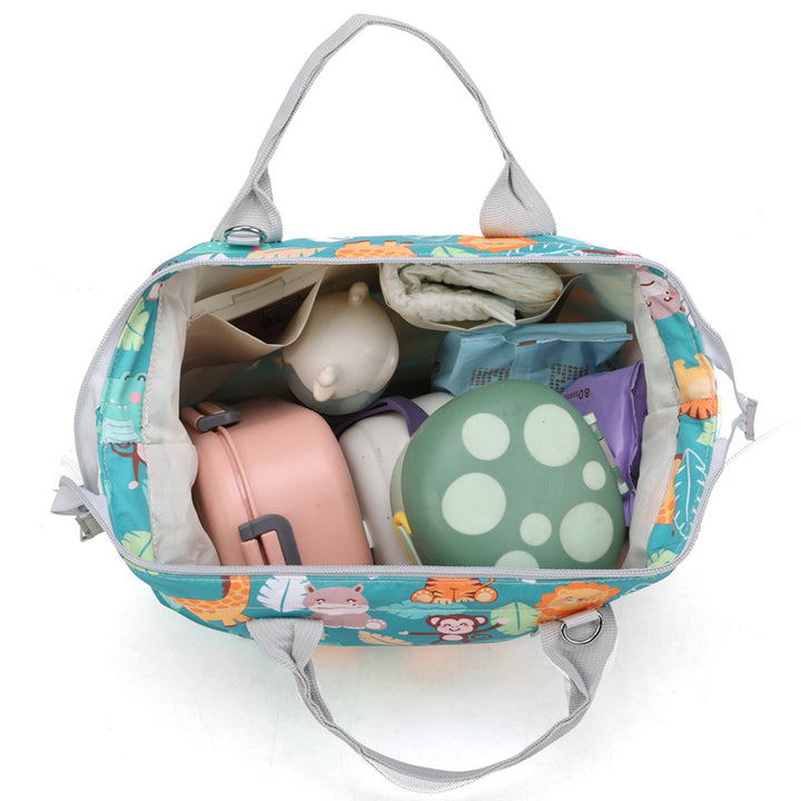 Playful Patterned Travel Satchel Kalsten
