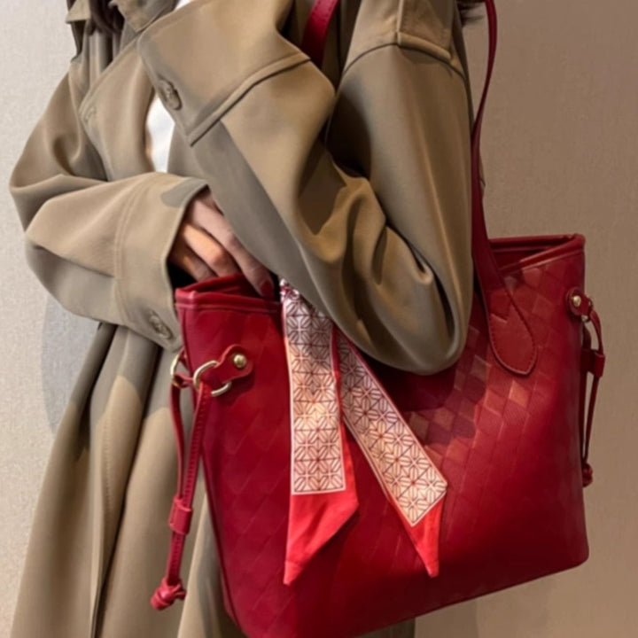Elegant Woven Tote Bag Kalsten