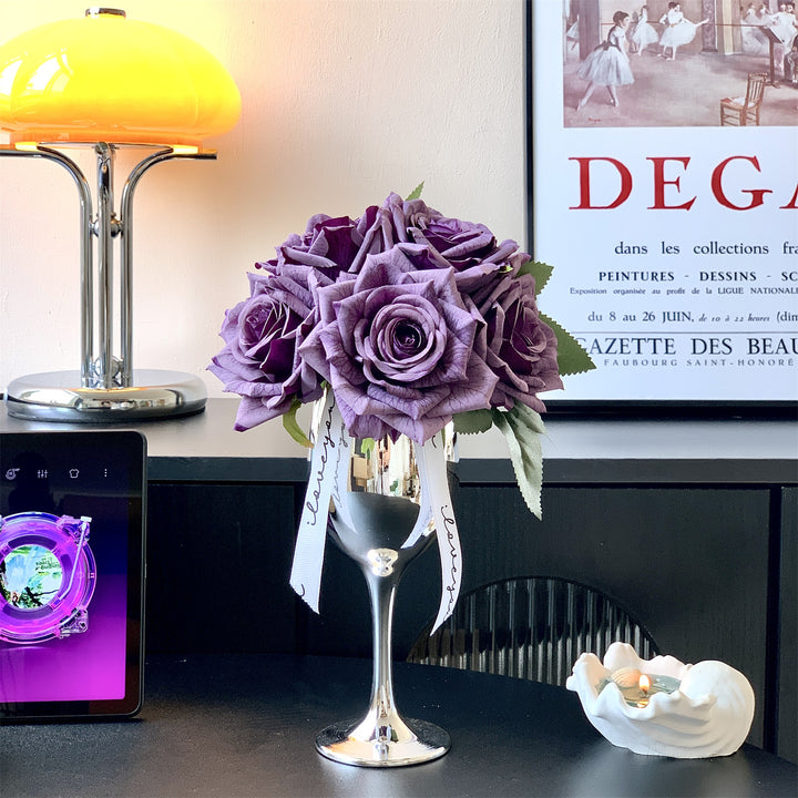 Elegant Silk Flower Bouquet