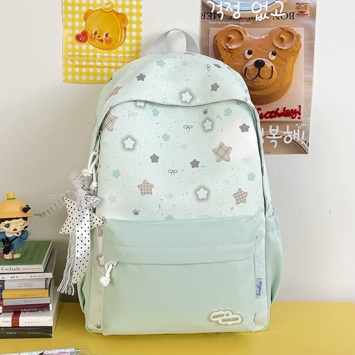 Fun Decorative Star-Patterned Backpack Kalsten