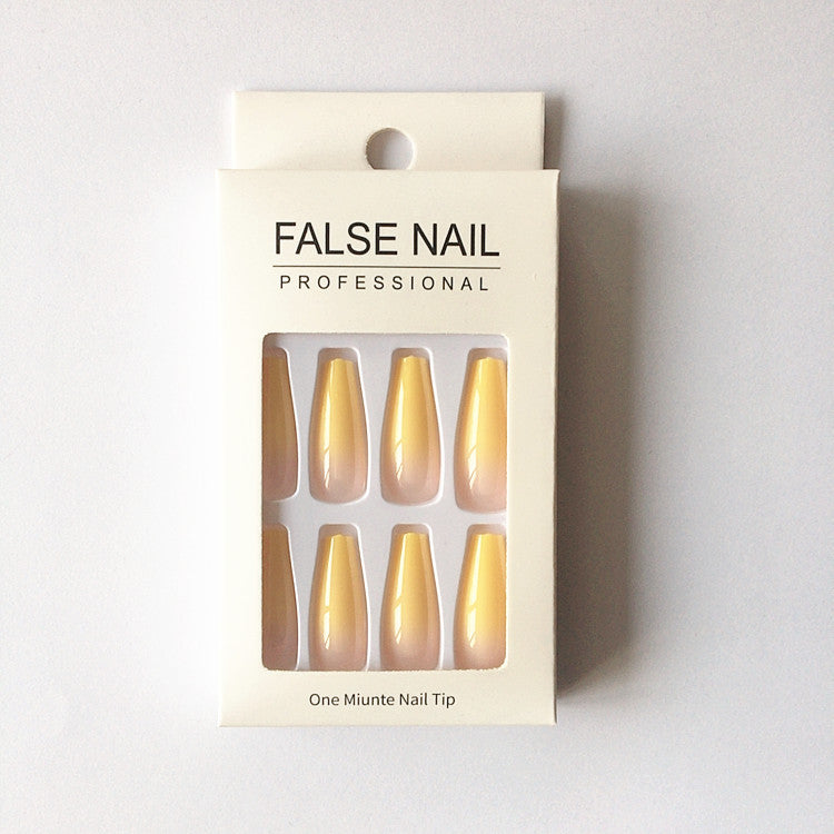 Elegant and creative art nails in ombre style Kalsten