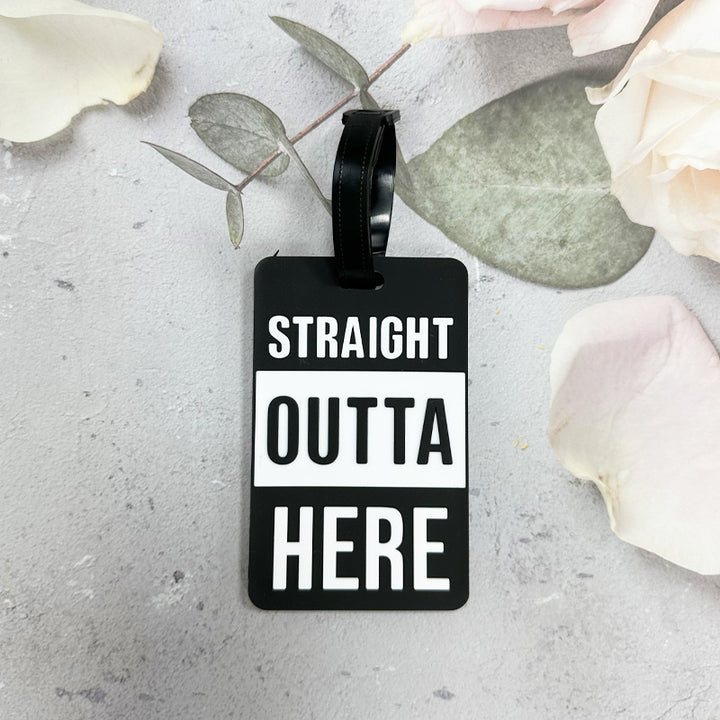Adventure-Themed Luggage Tag Kalsten