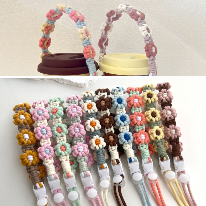 Decorative Flower Macrame Eyewear Holder Kalsten