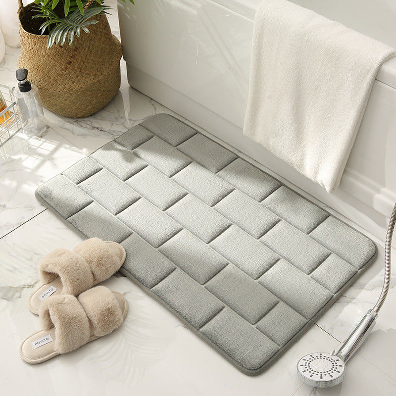 Plush Bath Mat Kalsten
