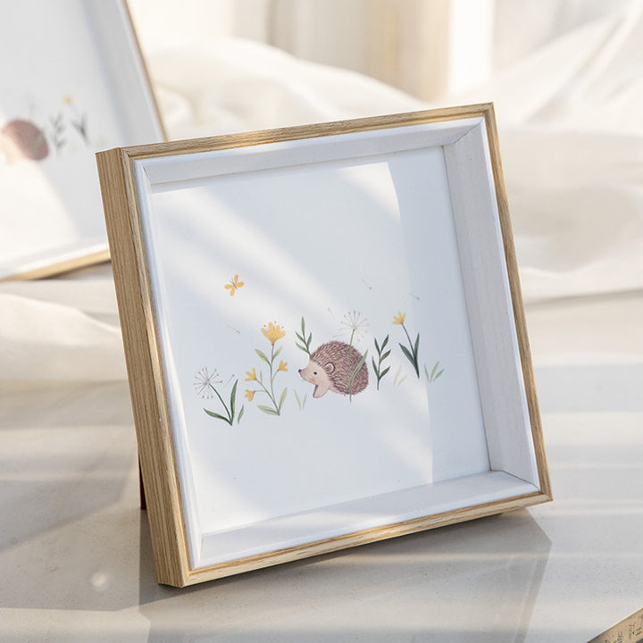 Charming Animal Illustration Picture Frame