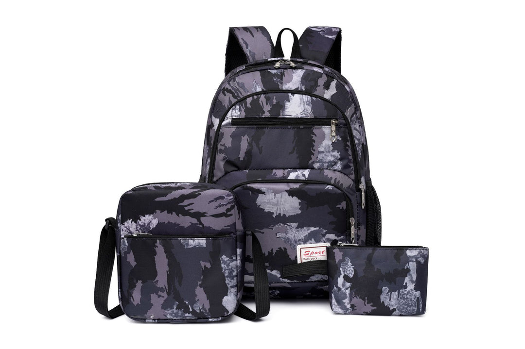 School backpack with multiple compartments and matching accessories Kalsten