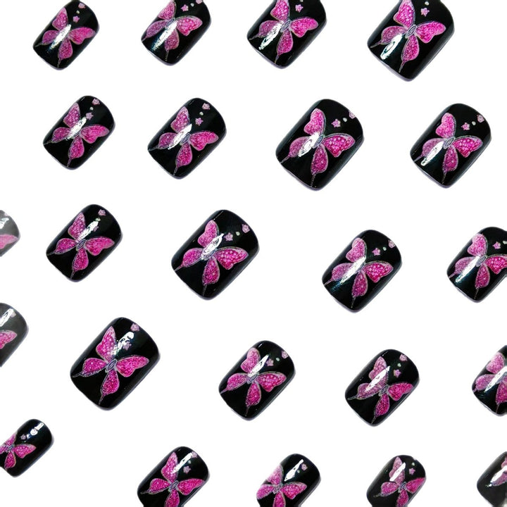 Artistic Butterfly Nail Art Kalsten