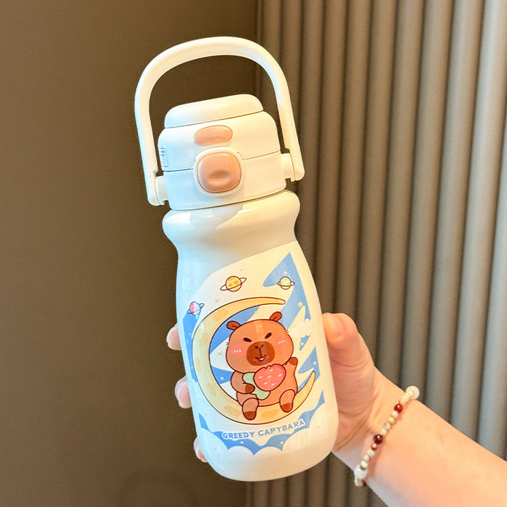 Women's insulated drinking bottle with animal-friendly design Kalsten