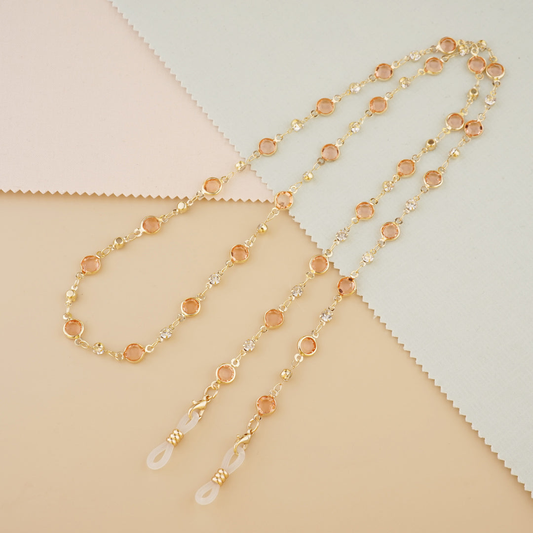 Decorative Gemstone Eyewear Chain Kalsten