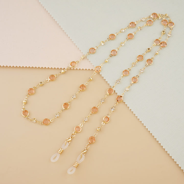 Decorative Gemstone Eyewear Chain Kalsten