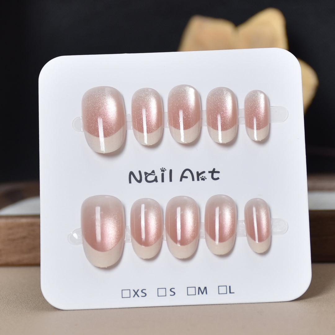 Luxury French Tip Press-On Nails Kalsten