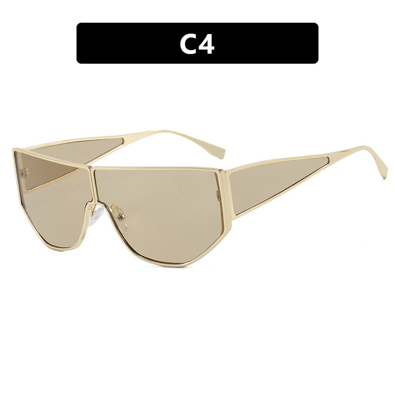 Women's trendy oversized sunglasses with distinctive geometric design Kalsten