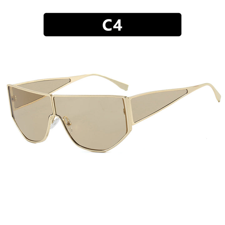 Women's trendy oversized sunglasses with distinctive geometric design Kalsten