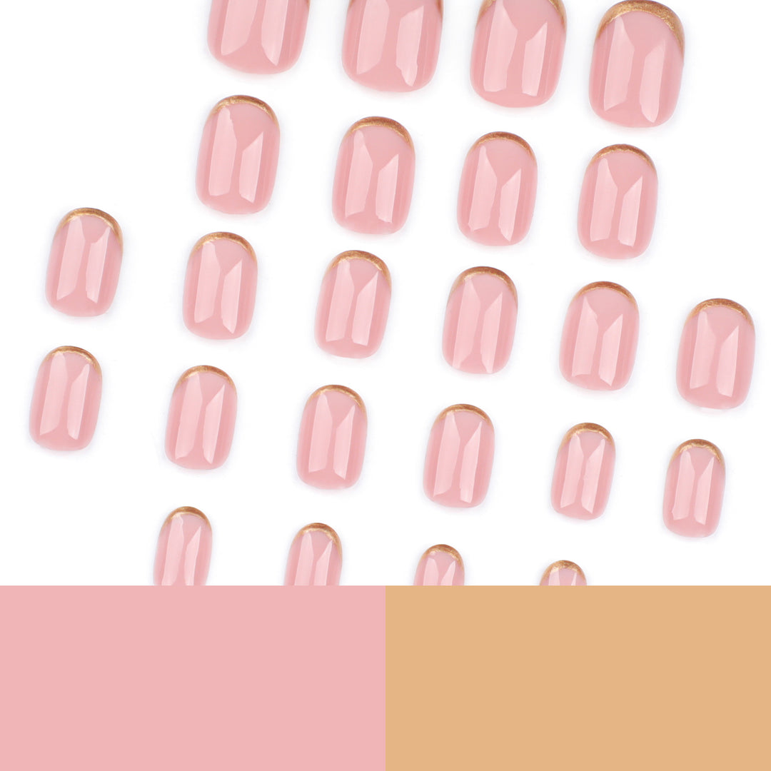 Elegant Nail Art in Modern French Tip Style Kalsten