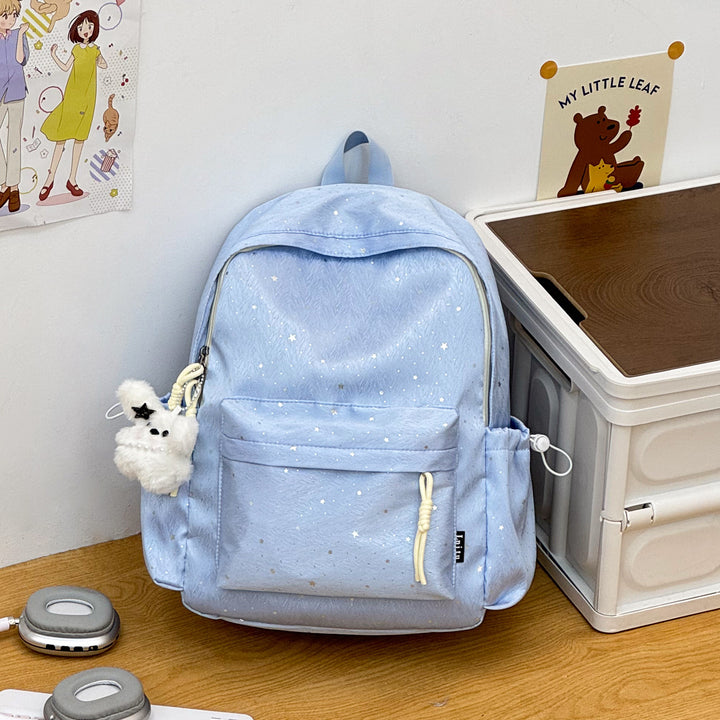 Stylish Multi-Pocket Casual Backpack with Cute Accents Kalsten