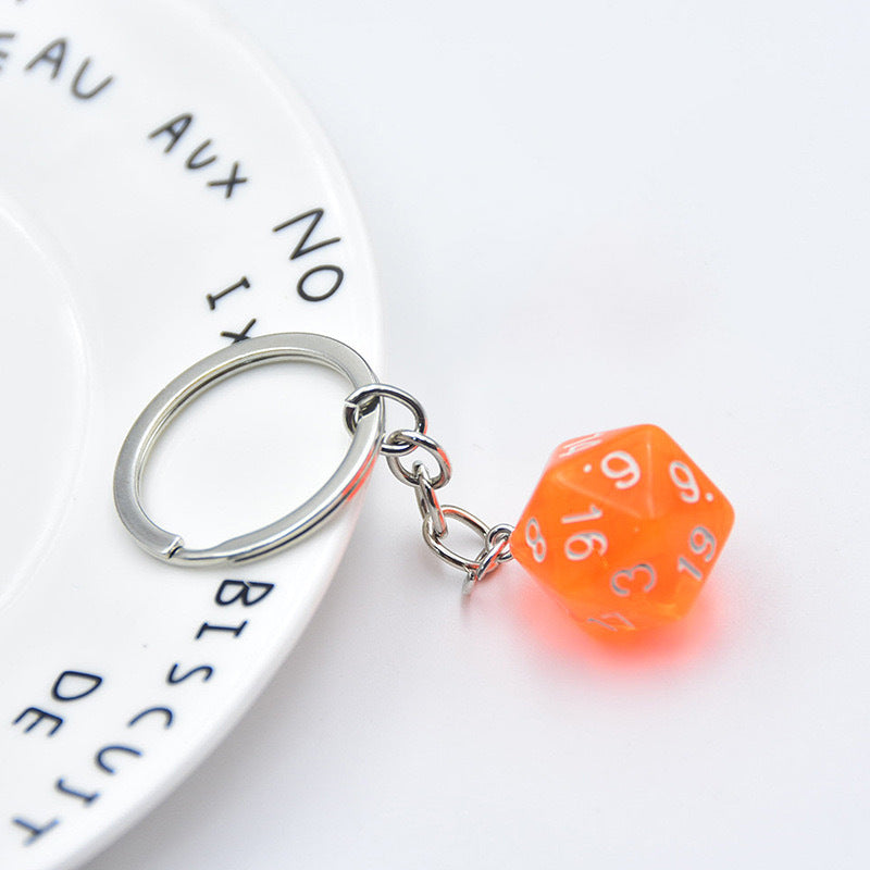 Dice-Themed Keychain Kalsten