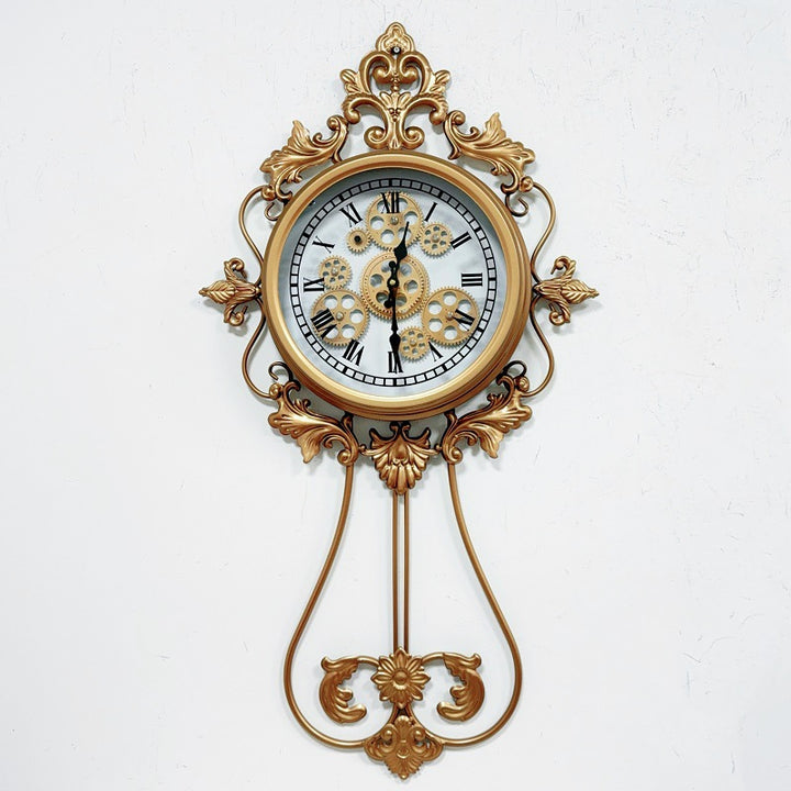 Vintage Gear Mechanism Wall Clock Kalsten