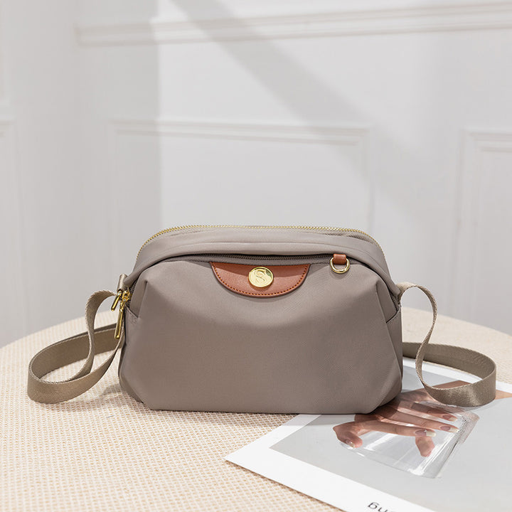 Compact Multi-Pocket Crossbody Bag