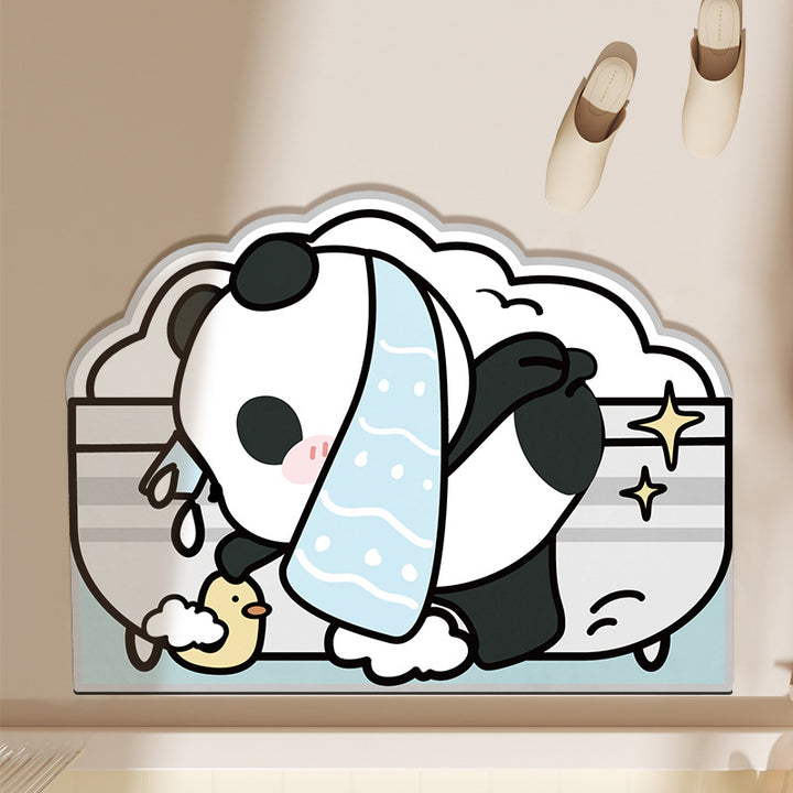 Playful Dog-Themed Mat